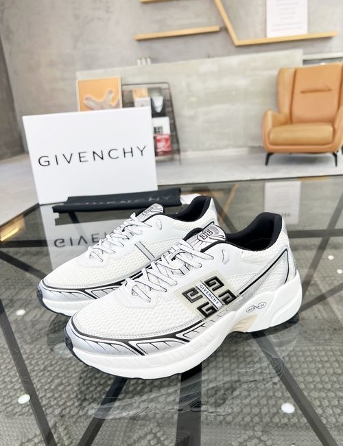 Givenchy Sneakers Leather Mesh Upper Leather Insole Original Outsole