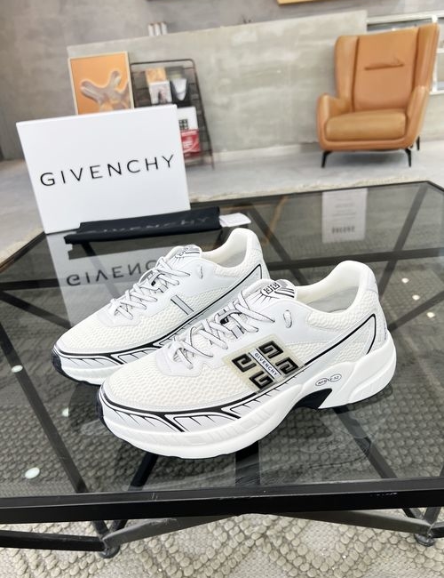 Givenchy Sneakers Leather Mesh Upper Leather Insole Original Outsole