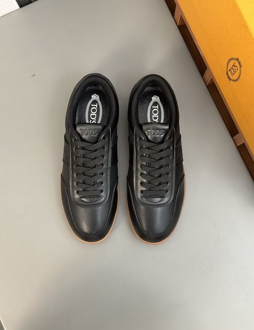 Tods No_Code Fabric And Leather Sneakers For Outdoor Activities