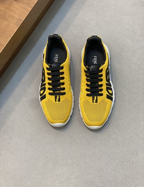 Fendi Flyknit Breathable Casual Sneakers