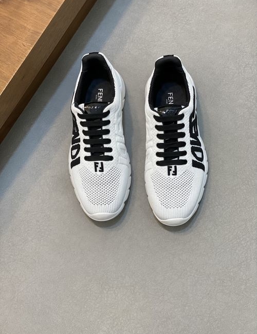 Fendi Flyknit Breathable Casual Sneakers