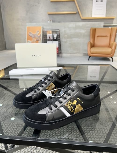Bally Classic Leather Casual Sports Shoes