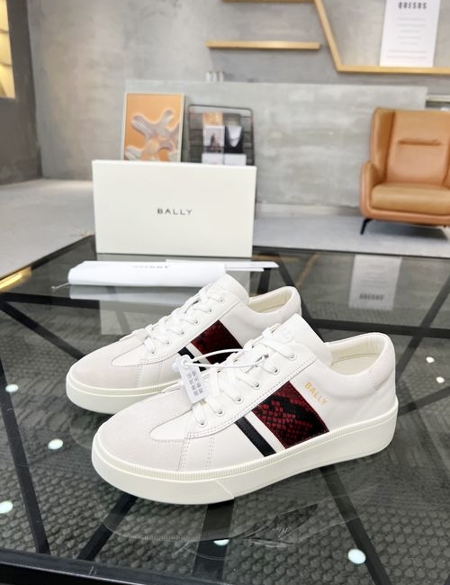 Bally Classic Leather Casual Sports Shoes