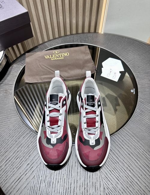 Valentino True Act Camouflage Sneakers