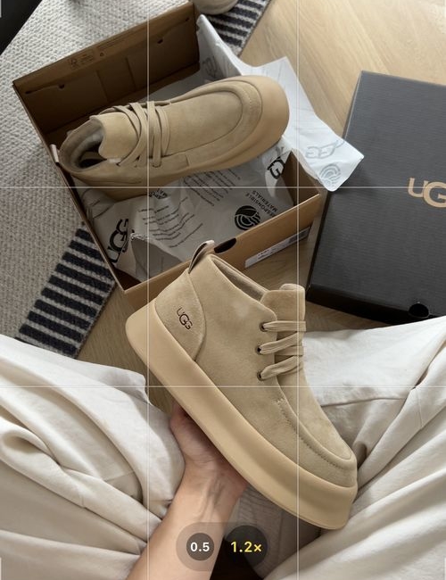 UGG Shearling Lined Retro Martin Boots