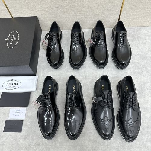 Prada Patent Leather Sneakers With Air Cushion Sole