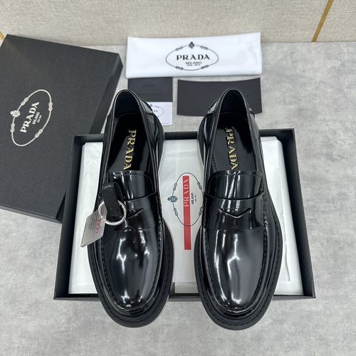 Prada Calfskin Air Cushion Loafers