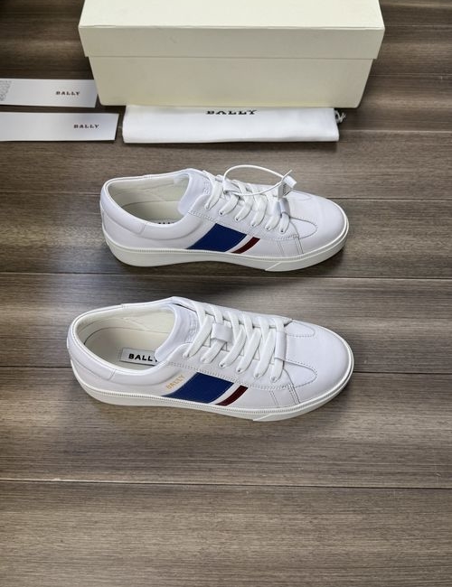 Bally Nappa Suede Leather Sneakers TPU Sole Premium