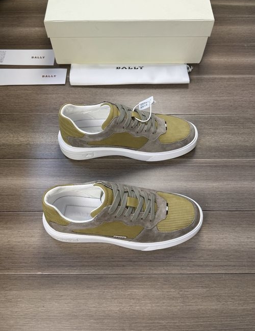 Bally Grained Leather Lightweight Sneakers