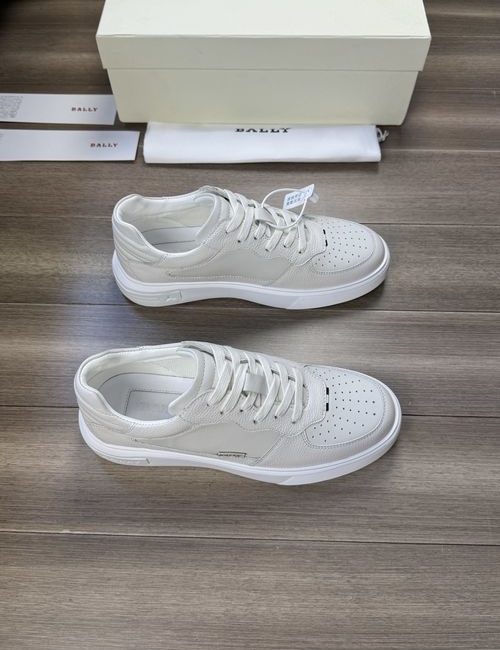 Bally Nappa Cowhide Shoes With Logo Label
