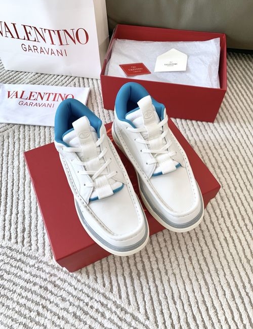 Valentino Runboot Leather Casual Sneakers