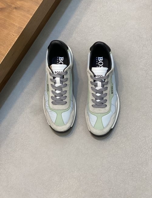 Hugo Boss Cowhide Waterproof Casual Sneakers With TPU Sole