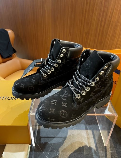 Louis Vuitton LV Timberland Classic Yellow Boots