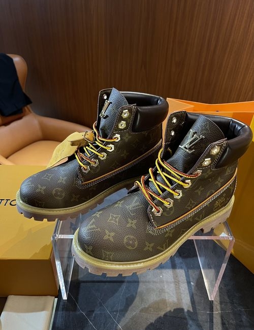 Louis Vuitton LV Timberland Classic Yellow Boots