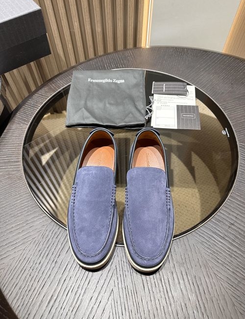 Zegna Soft Leather Loafers With Seven Color Options