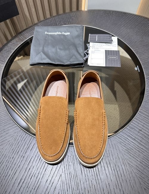 Zegna Soft Leather Loafers With Seven Color Options