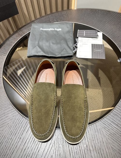Zegna Soft Leather Loafers With Seven Color Options