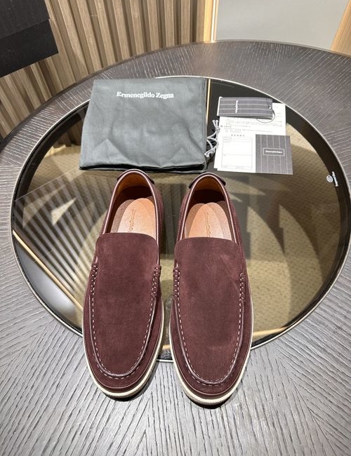 Zegna Soft Leather Loafers With Seven Color Options