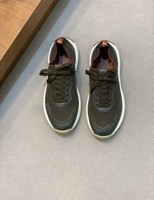 Loro Piana LP Knit Sneakers With Wool Blend Upper