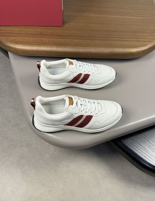 Bally Calfskin Webbing TPU Sole Shoes