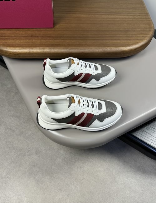 Bally Calfskin Webbing TPU Sole Shoes