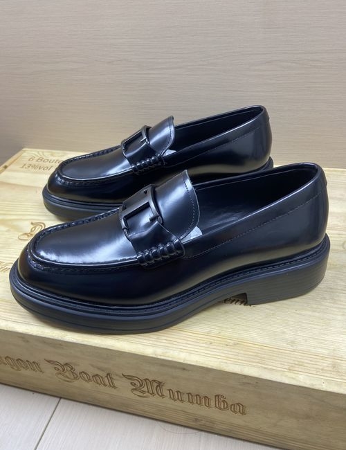 Tods Patent Leather Slip-on Loafers