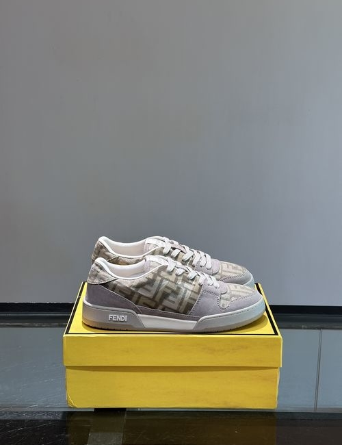 Fendi Match Series Couple Casual Sneakers With FF Logo