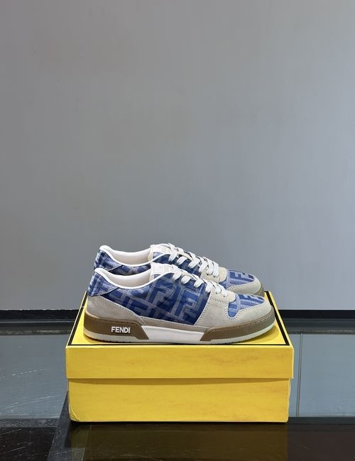 Fendi Match Series Couple Casual Sneakers With FF Logo