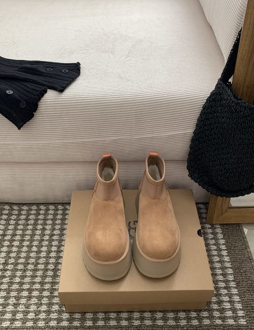 UGG Mini Ankle Boots With Wool Lining