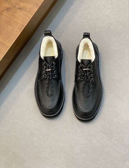 Moncler Cowhide High-top Casual Sneakers