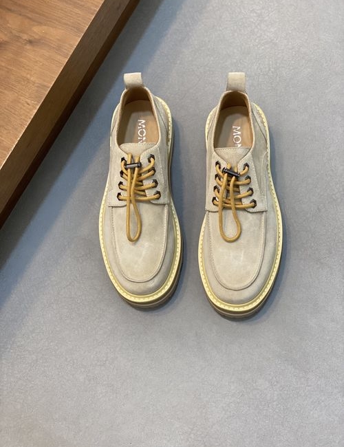 Moncler Cowhide High-top Casual Sneakers