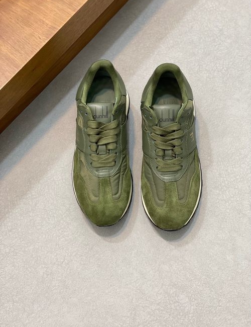 Dunhill Calfskin Waterproof Casual Sneakers