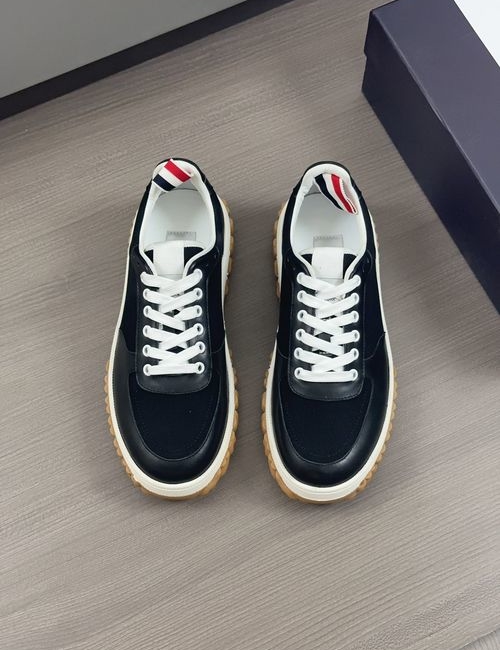 Thom Browne Light Casual Loafers With Colorful Stripes
