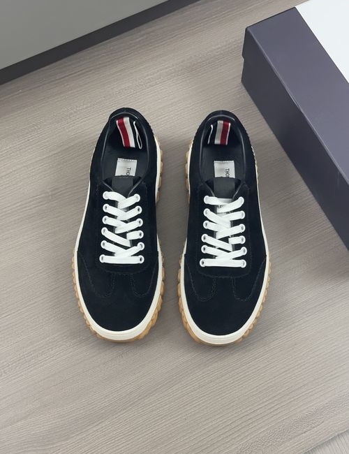 Thom Browne Light Casual Loafers With Colorful Stripes