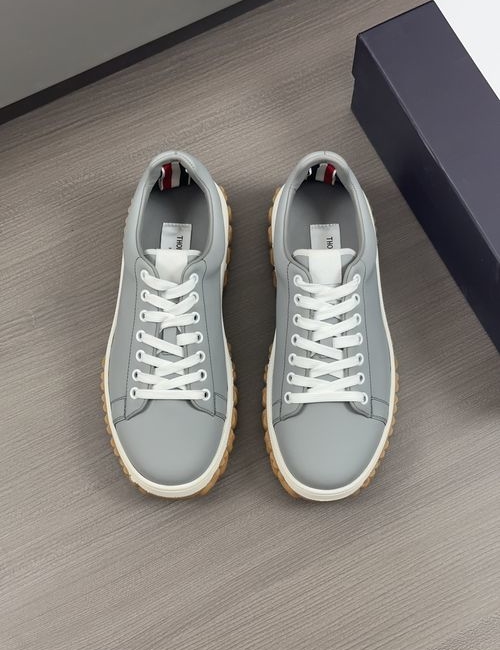 Thom Browne Light Casual Loafers With Colorful Stripes