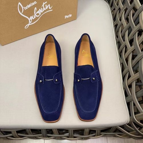 Christian Louboutin Studded Red Sole Dress Shoes