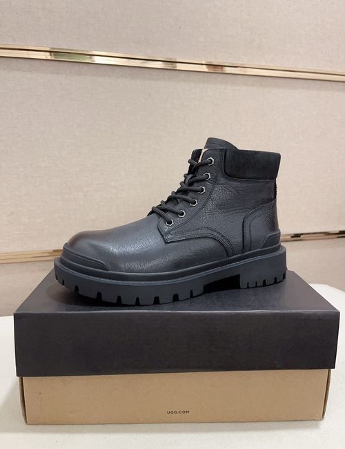 UGG High-Quality Leather Shoes With Wool Lining