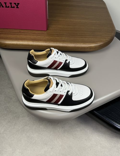 Bally Two-tone Nappa Leather Casual Shoes