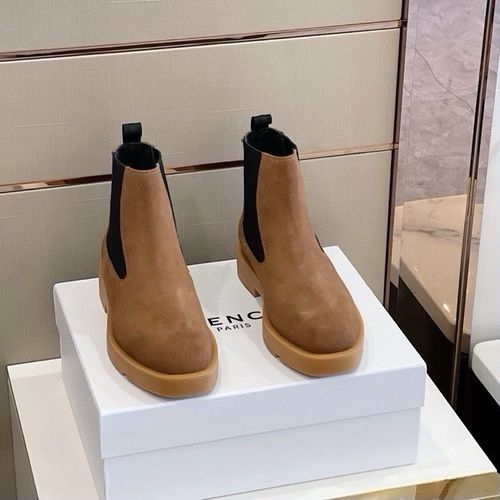 Givenchy Chelsea Boots With Elastic Gussets And Logo