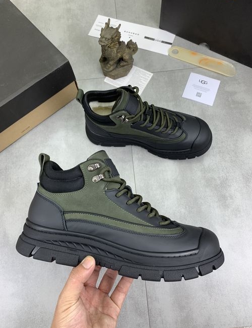 UGG Genuine Leather Wool Lined Shoes