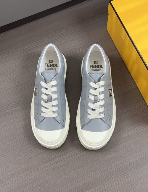 Fendi Match Series Couple Lace-Up Flat Shoes