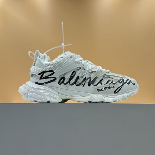 Balenciaga Runner White Graffiti Vintage Sneakers