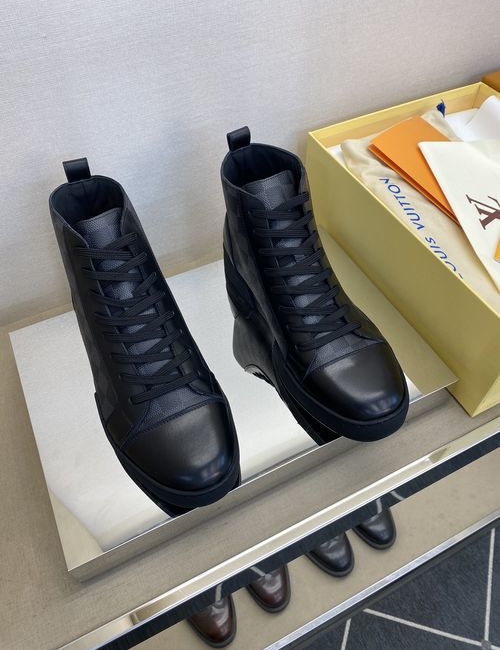 Louis Vuitton LV Skate Shoes With PVC And Leather Upper