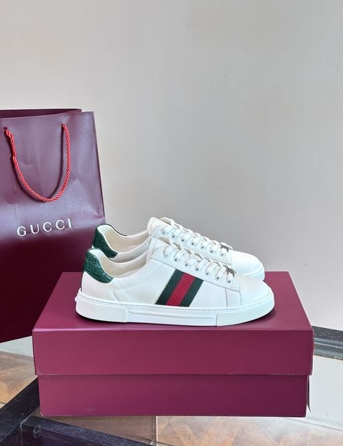 Gucci Ace Low-top Sneakers With Rubber Outsole