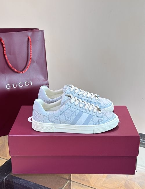Gucci Ace Low-top Sneakers With Rubber Outsole