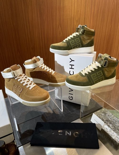 Givenchy G4 High-Top Calfskin Sneakers