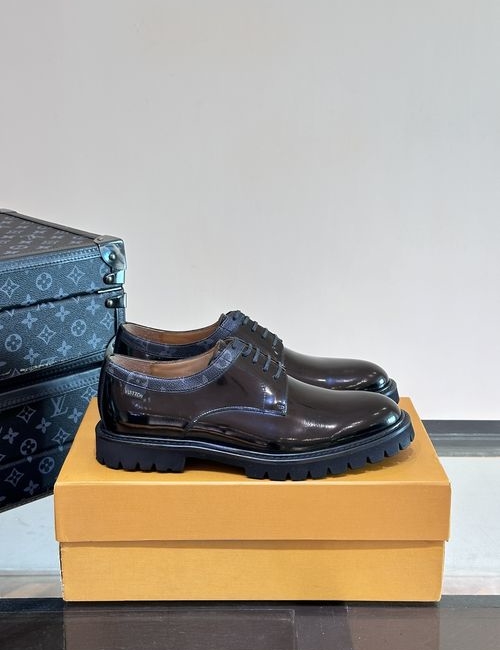 Louis Vuitton LV Cowhide Leather Shoes With Rubber Sole