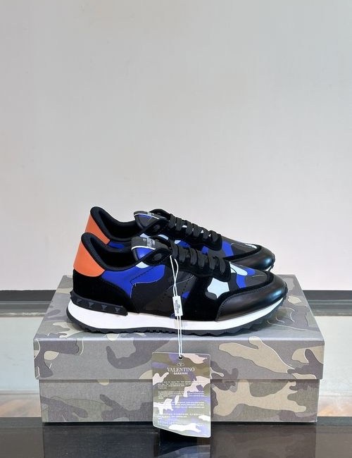 Valentino Stitched Non-slip Casual Sneakers