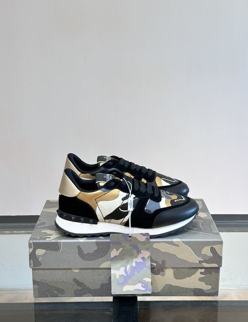 Valentino Stitched Non-slip Casual Sneakers