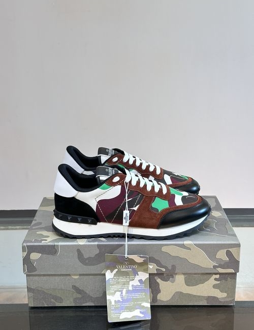 Valentino Stitched Non-slip Casual Sneakers